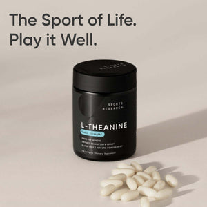 Sports Research L - Theanine 200Mg with Organic Coconut Oil | Suntheanine Supplement for Focus, Relaxation & Alertness | Double Strength, Non - Gmo & Gluten Free - Vitamen Store
