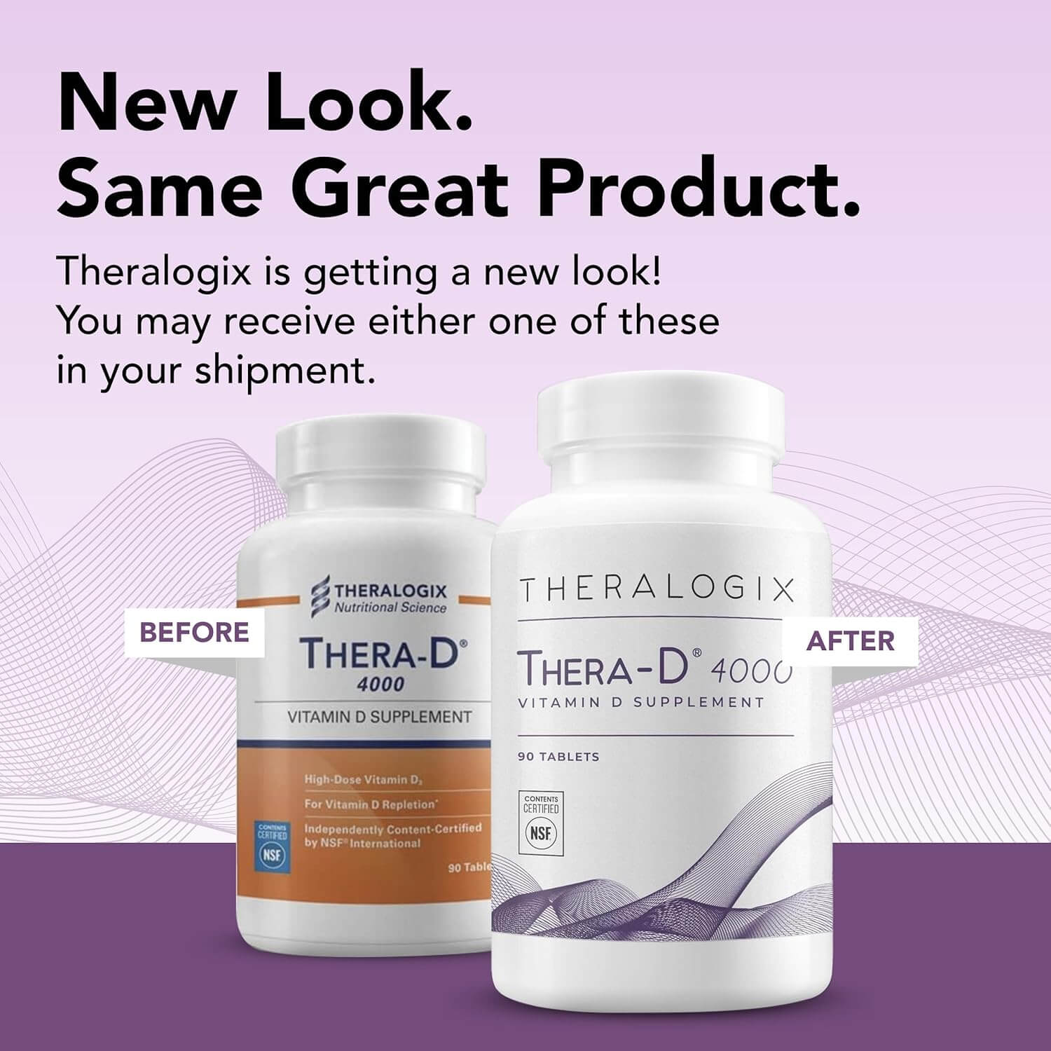 Thera - D 4000 Vitamin D Supplement | 4,000 IU Vitamin D3 Tablets | 90 Day Supply | Made in the USA - Vitamen Store