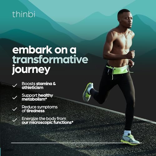 Thinbi Pure Himalayan Shilajit – 10,000MG Maximum Potency – Organic Capsules with Fulvic Acid & Trace Minerals – 90 Count - Vitamen Store