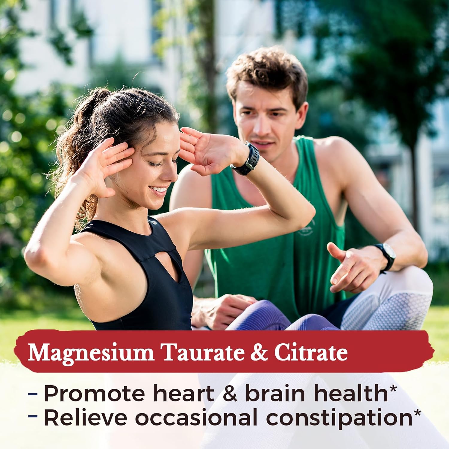 Vitalitown Magnesium Complex - 500mg Glycinate, Malate, Taurate, Citrate - 120 Vegan Capsules - Vitamen Store