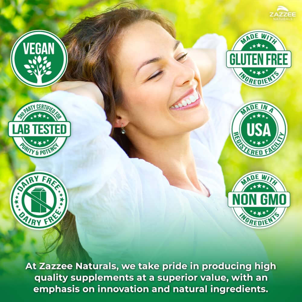 Zazzee Organic Spirulina Powder, 2.2 Pounds (1 KG), USDA Certified, 303 Servings, 100% Pure, Non - Irradiated, Mess - Free Wide Mouth Container, Fresh Smell and Neutral Taste, Vegan, Non - Gmo, Gluten - Free - Vitamen Store