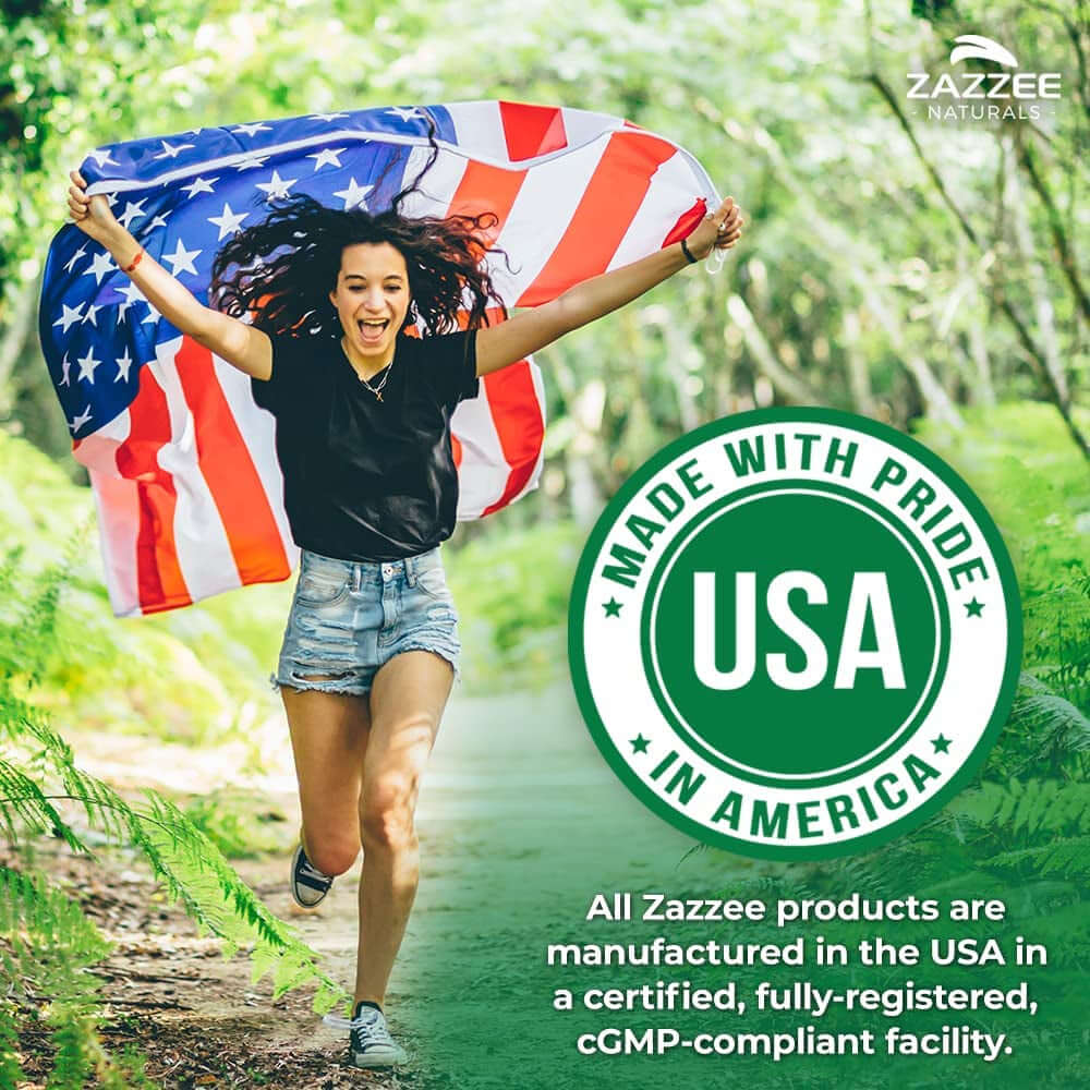 Zazzee Organic Spirulina Powder, 2.2 Pounds (1 KG), USDA Certified, 303 Servings, 100% Pure, Non - Irradiated, Mess - Free Wide Mouth Container, Fresh Smell and Neutral Taste, Vegan, Non - Gmo, Gluten - Free - Vitamen Store