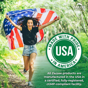 Zazzee Organic Spirulina Powder, 2.2 Pounds (1 KG), USDA Certified, 303 Servings, 100% Pure, Non - Irradiated, Mess - Free Wide Mouth Container, Fresh Smell and Neutral Taste, Vegan, Non - Gmo, Gluten - Free - Vitamen Store