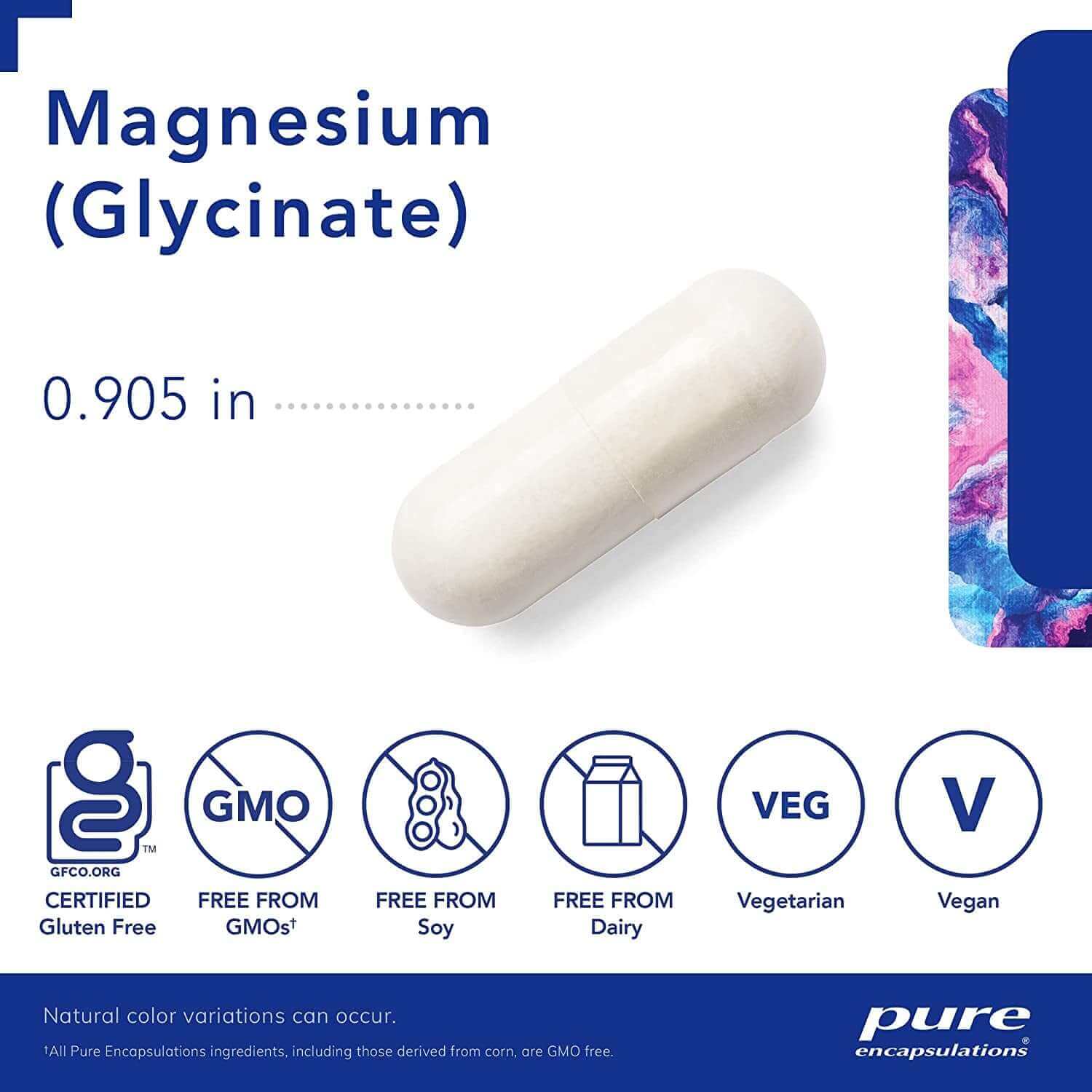 Pure Encapsulations Magnesium (Glycinate) | Supplement to Support Stress Relief, Sleep, Heart Health, Nerves, Muscles, and Metabolism* | 90 Capsules - vitamenstore.com