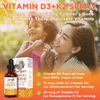 Vitamin D3 | Vitamin K2 | Vitamin D3 K2 Spray | K2 D3 Vitamin Liquid Supplement for Toddlers | Kids Supplement for Calcium Absorption Strong Bones | Vegan | Non-Gmo | Gluten Free | 1 Fl Oz