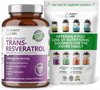 Organic Trans-Resveratrol 1,500MG Enhanced with Quercetin - Highest Quality and Potency Available - Powerful Antioxidant for Heart, Anti-Aging, and Radiant Looking Hair, Skin and Nails 90 Vegan pills - Vitamenstore.com