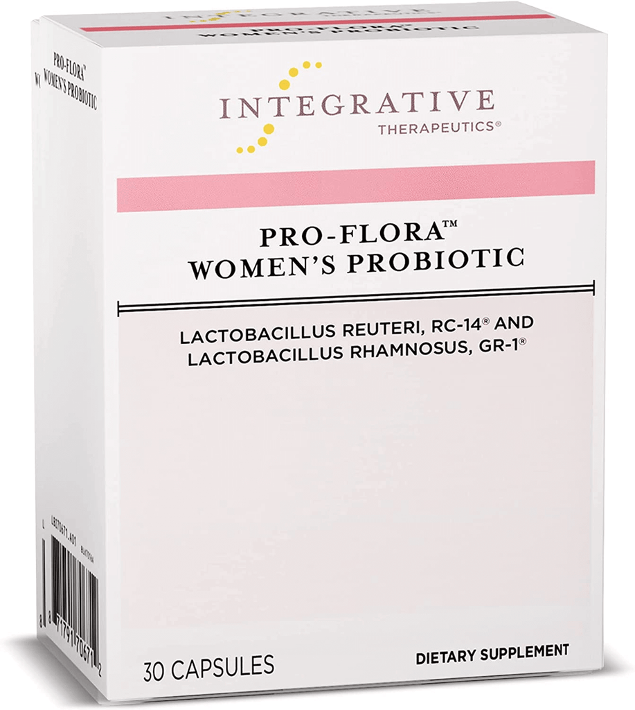 Integrative Therapeutics Pro-Flora Women'S Probiotic - Lactobacillus Rhamnosus GR-1 and Reuteri RC-14 Strains - Urogenital and Vaginal Health Support Supplement* - 30 Capsules
