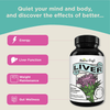 Liver Supplements with Milk Thistle - Artichoke - Dandelion Root Support Healthy Liver Function for Men and Women Natural Detox Cleanse Capsules Boost Immune System Relief - Natures Craft - Vitamenstore.com