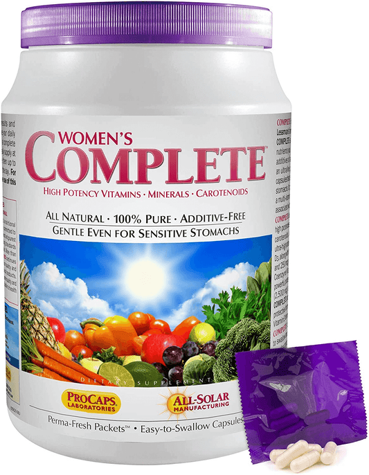 Andrew Lessman Multivitamin - Women'S Complete 120 Packets – High Potencies of 30+ Nutrients, Essential Vitamins, Minerals & Carotenoids. Small Easy-To-Swallow. No Binders, No Fillers, No Additives - vitamenstore.com