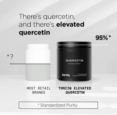 Ultra High Purity Quercetin Capsules - 95%+ Highly Purified and Highly Bioavailable - 1000mg Per Serving - 120 Capsules Quercetin Supplement - vitamenstore.com