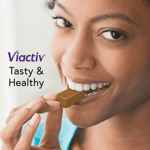 Viactiv Calcium +D Supplement Soft Chews, Caramel, 100-Count | Free Shipping | Vitamenstore.com