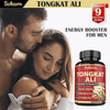 Natural Tongkat Ali Root Extract 200:1 - 9 Essential Herbs Equivalent to 3450mg - Support Strength, Energy and Healthy Immune - 1 Pack 90 Vegan Caps 3 Month Supply