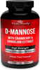 D-Mannose Capsules - 600mg D Mannose Powder per Capsule with Cranberry and Dandelion Extract to Support Normal Urinary Tract Health - 120 Veggie Capsules - Vitamenstore.com - Vitamenstore.com