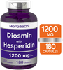 Diosmin and Hesperidin | 1200 mg | 180 Capsules | Non-GMO, Gluten Free | by Horbaach - Vitamenstore.com - Vitamenstore.com