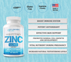 Zinc 220mg [High Potency] Supplement – Zinc Sulfate for Immune Support System 100 Tablets - Vitamenstore.com