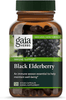 Gaia Herbs Black Elderberry Powder Capsules, Organic Sambucus Elderberry Extract for Daily Immune and Antioxidant Support, Vegan Supplement, 120 Count - Vitamenstore.com