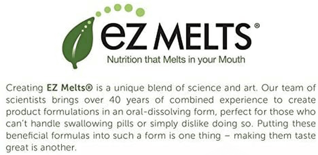 EZ Melts Calcium Plus with Vegan D3 and Magnesium, 500 mg, Sublingual Vitamins, Vegan, Zero Sugar, Natural Strawberry Flavor, 100 Fast Dissolve Tablets - Vitamenstore.com