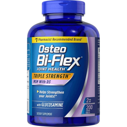 Osteo Bi Osteo Bi Flex Supplement Glucosmine 1500 Mg Vitamin D 1000IU (200Count), 200Count - vitamenstore.com