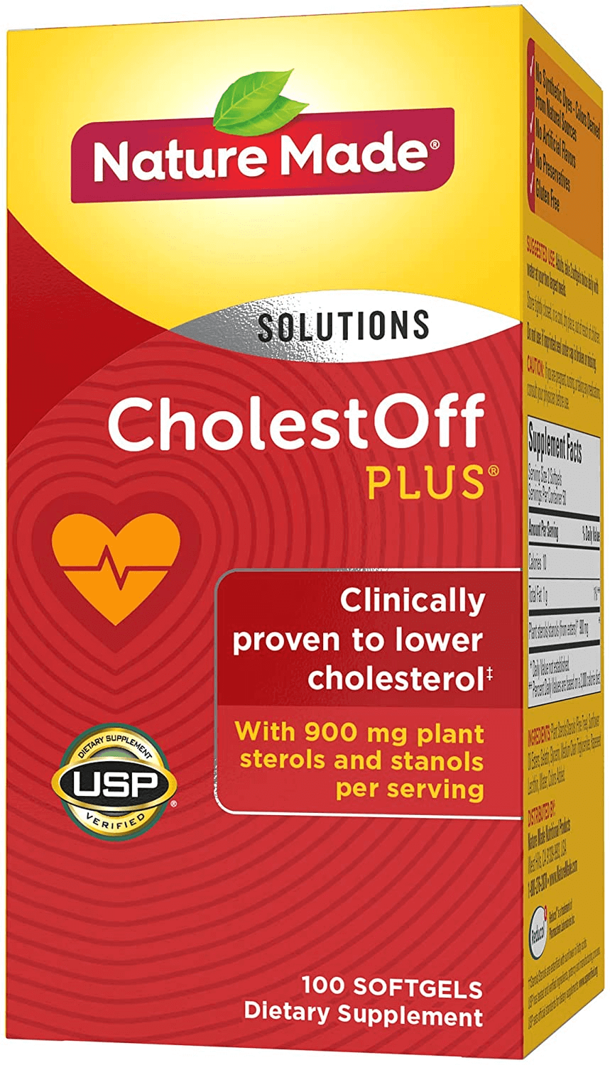 Nature Made Cholestoff plus Softgels, 100 Count for Heart Health - vitamenstore.com