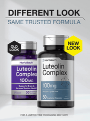 Luteolin Complex with Rutin 100Mg | 50 Capsules | Brain and Nervous System Supplement | Vegetarian, Non-Gmo & Gluten Free | by Horbaach - vitamenstore.com