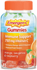 Emergen-C 750Mg Vitamin C Gummies for Adults, Immunity Gummies with B Vitamins, Gluten Free, Orange, Tangerine and Raspberry Flavors - 45 Count