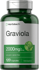 Graviola Extract 2000 Mg 120 Capsules | Non-Gmo, Gluten Free | Soursop (Annona Muricata) | by Horbaach - vitamenstore.com