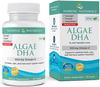 Nordic Naturals Algae DHA - 500 Mg Omega-3 DHA - 60 Soft Gels - Certified Vegan Algae Oil - Plant-Based DHA - Brain, Eye & Nervous System Support - Non-Gmo - 30 Servings