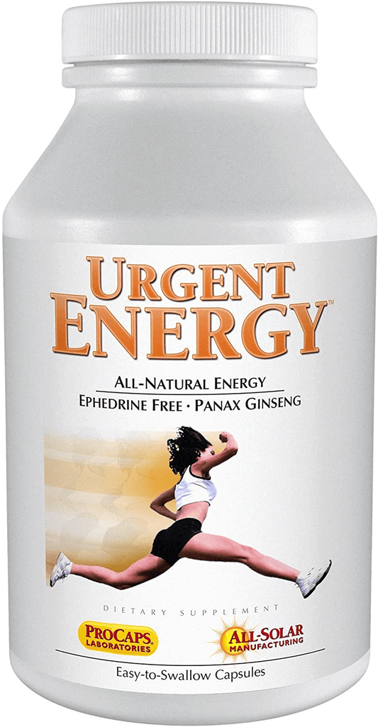 Andrew Lessman Urgent Energy 60 Capsules – Provides a Safe, Healthy Means of Enhancing Energy Levels & Feelings of Well-Being, with Green Tea, Guarana, Ginseng, Royal Jelly, Ashwagandha, B-Complex - vitamenstore.com