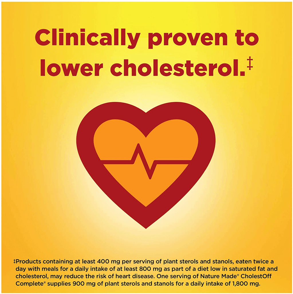 Nature Made Cholestoff plus Softgels, 100 Count for Heart Health