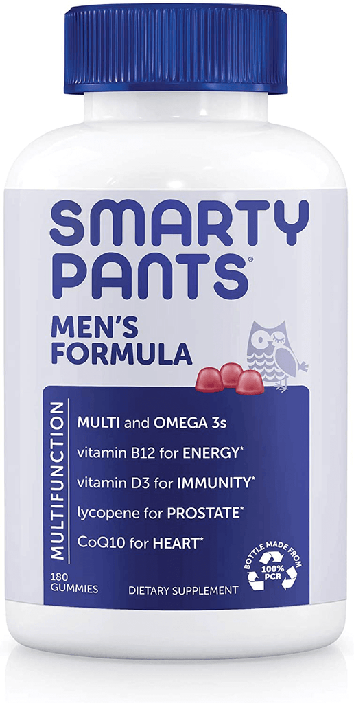 SmartyPants Men's Complete Vitamin Gummies, 180-Count - Vitamenstore.com