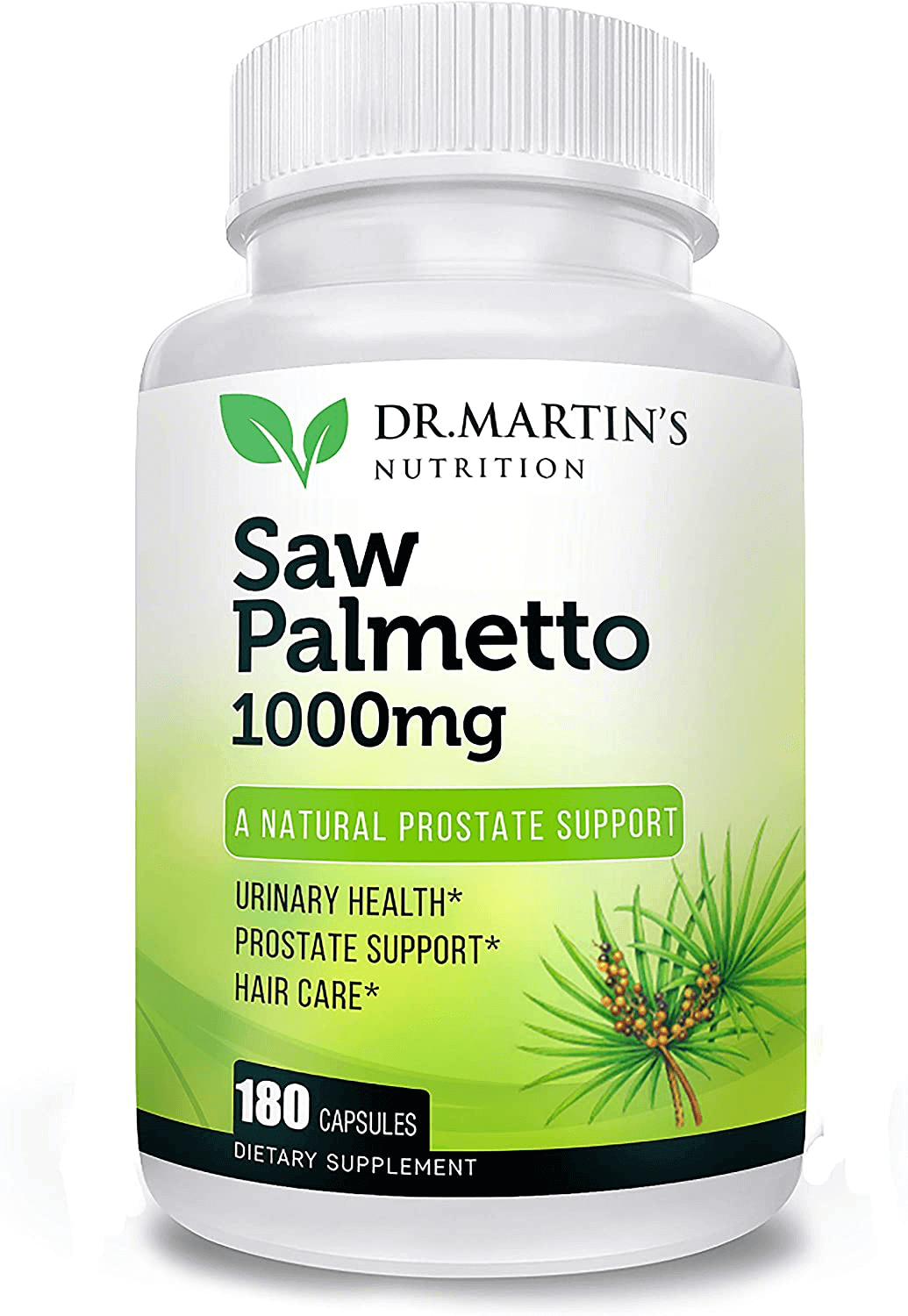 Super Strength Saw Palmetto, 180 Capsules Prostate Health Supplement ,Extract & Berry Powder Complex,Support to Help Maintain Normal Urination Frequency & Natural DHT Blocker To Help Prevent Hair Loss - vitamenstore.com