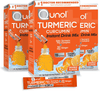 Qunol Turmeric Curcumin, Turmeric Powder, Instant Drink Mix Packets, Orange, Ultra Absorption, 500Mg Turmeric +50Mg Ginger, Supports Healthy Inflammation Response and Joint Health, Supplement, 3Ct