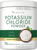 Potassium Chloride Powder Supplement 16 oz | Food Grade | Salt Substitute | Vegan, Vegetarian, Non-GMO, Gluten Free | by Carlyle - Vitamenstore.com