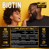 Biotin & Collagen 50,000Mcg Hair Growth Liquid Drops, Supports: Strong Nails, Glowing Skin, Healthy Hair Growth, More Absorption than Capsules & Pills (4Fl Oz)