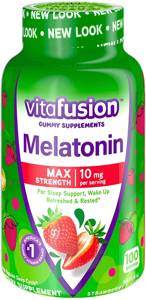 Vitafusion Max Strength Melatonin Gummies, 100 CT - Vitamenstore.com