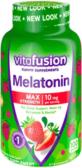 Vitafusion Max Strength Melatonin Gummies, 100 CT - vitamenstore.com