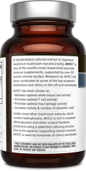 Premium Kinoko Platinum AHCC Supplement – 750Mg of AHCC per Capsule – Supports Immune Health, Liver Function, Maintains Natural Killer Cell Activity – 60 Veggie Capsules - vitamenstore.com