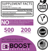 Boostceuticals Quercetin 500mg 200 Vegan Capsules 200 Servings - No Stearates No Additives Supplements – Supports Immune Response, Cardiovascular Health, Anti-Inflammatory - Vitamenstore.com - Vitamenstore.com