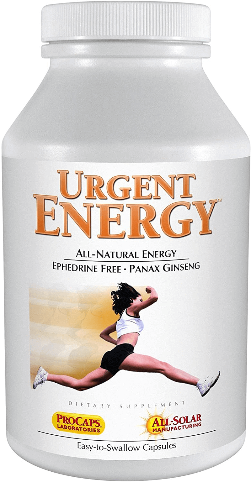 Andrew Lessman Urgent Energy 180 Capsules – Provides a Safe, Healthy Means of Enhancing Energy Levels & Feelings of Well-Being, with Green Tea, Guarana, Ginseng, Royal Jelly, Ashwagandha, B-Complex - vitamenstore.com