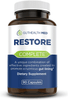 Guthealth MED Totai Complete Full Restore - Complete Restore Revitalize - Maximum Leaky Gut Relief | Provides Total Full Restore for the Gut Lining Support Blend 90 Capsules
