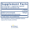 Vital Nutrients - DHEA (Micronized) - Supports Metabolism, Hormone Levels and Energy Levels - 60 Vegetarian Capsules per Bottle - 10 Mg