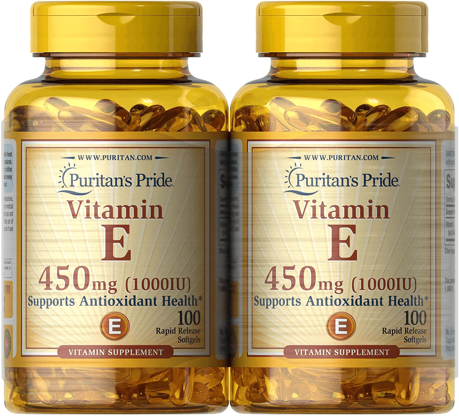 Puritan's Pride Vitamin E 450 Mg Supports Immune Function - vitamenstore.com