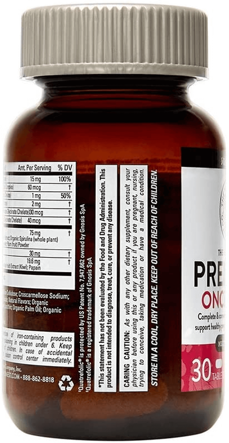 The Honest Company Prenatal Once Daily | Prenatal Vitamins | Non - GMO | Folic Acid, Vitamin A, Vitamin D & Vitamin E, Iron & Choline |, Basic Pineapple, 30 Count (Pack of 1) - vitamenstore.com