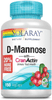 Solaray D-Mannose with Cranactin Cranberry Extract 1000Mg | 60 Count