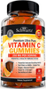 Vitamin C Gummies for Adults Women Men - Immune Support Defense Supplement - Immunity Gummies Vitamins Natural Vegan - Powerful Antioxidant Activity Immune Booster - Gluten Free Non-Gmo - 60Ct