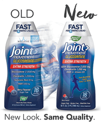 Joint Movement Glucosamine Fast Absorbing, 16 Day Supply, 16 Ounces (480 mL), Natural Berry (Packaging May Vary) - vitamenstore.com