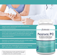Prostate PQ Rye Grass Pollen Extract Supplement with Quercetin | 90 Day Supply - Allergen-Free | Made in the USA - vitamenstore.com