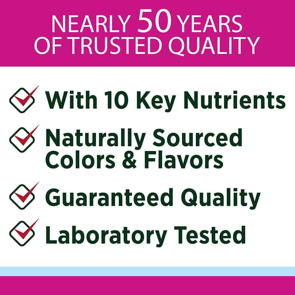 Nature'S Bounty Optimal Solutions Women'S Multivitamin Gummies, Dietary Supplement, Raspberry Flavor, 80 Count - vitamenstore.com