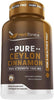 Herbtonics Ceylon Cinnamon Capsules 1500 Mg 120 Capsules, True Ceylon Cinnamon Blood Sugar Levels Support Supplement - Sri Lanka Cinnamon Ceylon Powder Joint Support (120 Count (Pack of 1))