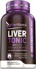 Liver Cleanse Detox & Repair Formula with Milk Thistle - Artichoke and 24 Herbs Liver Health Support Supplement: Silymarin, Dandelion and Chicory Root (Capsule)